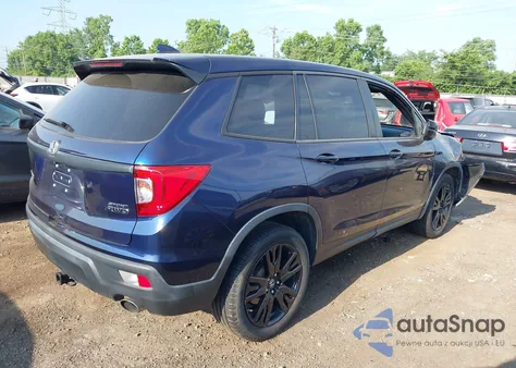 2019 Honda Passport Sport from USA, damaged, VIN 5FNYF8H25KB000196
